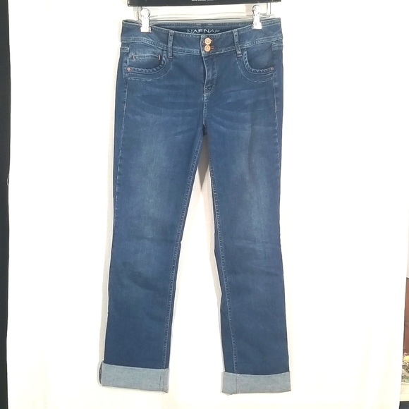 Naf Naf Boot Cut Medium Rise Blue Jean . 8 - Picture 2 of 16